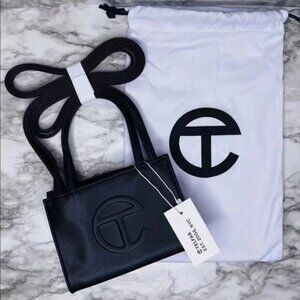 Telfar Small Black Shopping Bag